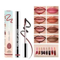 [Popular on TikTok] Peel-off Lip Liner - Long-lasting Stain, Day & Night Eyeliner - Waterproof and Sweatproof, Long-lasting Color, Smudge-free, No