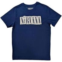 Nirvana Unisex T-Shirt: Box Logo (XX-Large) L