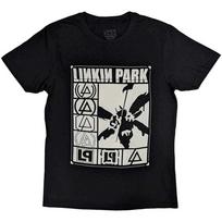 Linkin Park Unisex T-Shirt: Logos Rectangle (Small) 2XL