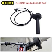 For SURRON Light Bee Motorcycle Electronic Throttle Aluminum Turn Grip 22mm 7/8 Handlebar Pull Cable Sur-ron Off-road Motocross China Mainland