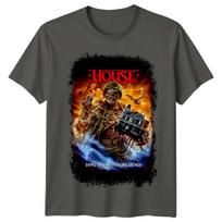 Namas (1985 m) Filmo plakato įkvėpti marškinėliai Retro 80-ųjų T-shirt 4XL