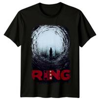 Žiedas (1998 m) Filmo plakato įkvėpti marškinėliai Retro 80-ųjų T-shirt S