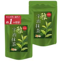 Purchase of 2 Onkatsu Farm Uji Matcha Miyabi Domestic Matcha Powder Flush Tea Ceremony Matcha Powder [Bulk Bags] (30g/First Tea)