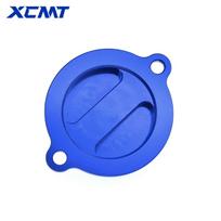 For KTM 690 SMC Enduro R 790 890 990 Duke Adventure R 1050 1090 1190 1290 Super Adventure R S T Engine Oil Filter Cap Cover mėlyna