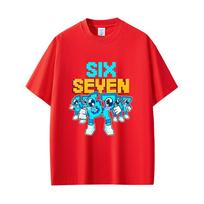 Funny Italian Brainrot Six Seven 67 Number Graphic Tshirt Unisex Women Casual Oversized Short Sleeve Tees Male Pure Cotton T Shirt 4XL