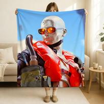 Game Arc Raiders Blanket Soft and Skin Friendly For Couch Bed Napping Bedspread All Seasons Comforter 75x90cm