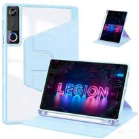 For Lenovo LEGION Y700 2026 5th Generation 8.8 Inch Acrylic Back with Pencil Slot Rotation Case for Y700 Gen 5 8.8   Smart Cover LEGION Y700 5th 2026 dangaus mėlyna spalva