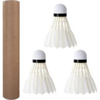 3/6/12 vnt. Profesionalus badmintono vėžlys Juodosios žąsies plunksnos badmintono Shuttlecock treniruotės sportinis badmintono kamuolys
