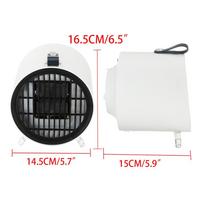 220V / 110V 500w Heater PTC Ceramic Heating Hot Air Blower Home Office Heater Machine Mini Portable Electric Heater Desktop Fan