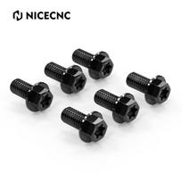 NICECNC For 2025 2024 2023 Surron Light Bee X S L1E Surron Ebike M5X10 M6X13 Front Rear Brake Disc Pad Screw Kit Titanium Bolt