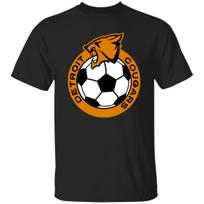 Detroit Cougars T-shirt Classic NASL Soccer XL