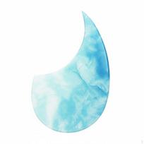 Acoustic Guitar Pickguard Universal Fit Self Guard Easy to Install Teardrop Design