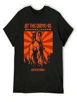 At The Drive In Atencion T-Shirt Customs  Shirts Oversized T Shirt T Shirts For unisex Graphic S įvairiaspalvis
