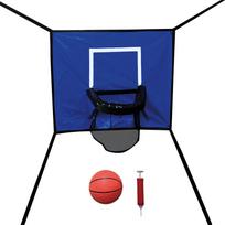 Kids Indoor Basketball Hoop Set Soft PVC Backboard with Mini Basketball and Air Pump for Safe Play and Easy Setup Suitable for Children One Size mėlyna