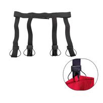Hockey Garter Clip Shin Guard Sock Suspender Medium juoda