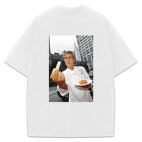 Anthony Bourdain Middle Finger T Shirt Parts Unknown Foodie Fan Unisex T-shirt Graphic Tee M