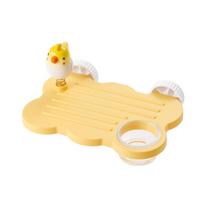 Rectangle Bird Cage Stand Toy Anti Slip Birdcage Food Bowl Parrot Perch Stand  Aviary geltona