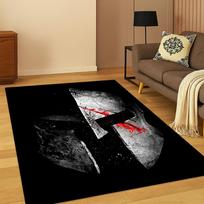 Crusaders Templar Black Knight Carpet Rug Mat for Home Bedroom Living Room Sofa Doormat Kitchen Decor,Kid Play Non-slip Area Rug 40x60cm
