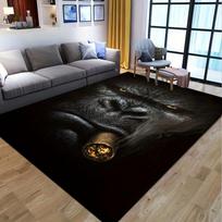 Chimpanzee Print Waterproof Doormat, Non-Slip Machine Washable Rug for Indoor Outdoor Multi-Room Home Decor 40x60cm