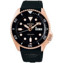SEIKO 5 SPORTS Automatic Mechanical Limited Edition Watch SRPD76K1 Rose Gold x Black [Seiko] Men's [Used]