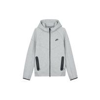 Nike Sportswear Tech Fleece Zipper Hooded Jacket Asia Sizing 'Grey' Men's FB7922-063 M