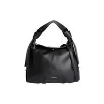 Calvin Klein handbag /Caven Clay silver letter Logo logo snap button adjustable cross shoulder strap recycled leather hand-held shoulder crossbody bag juoda