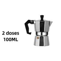 Itališko tipo kavos virimo aparatas Aliumininis Moka Espresso Perkolatorius Puodas Kavos virimo aparatas Moka Puodas Espresso Virimo aparatas Espresso Aparatas