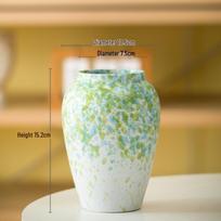 Kong Nordic Ceramic Vase for Elegant Flower Arrangements - Light Luxury Home Decor Ornament