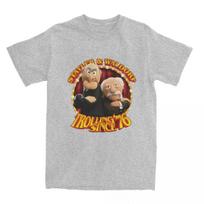 New fashion Trolling 76 Since Statler And Waldorf  Show Men Unique Tee Shirt Crewneck T-Shirt Cotton Plus Size Clothing S