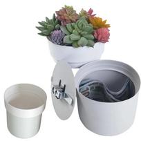 Large Flower Pot HiddenSafe Lock Box Surprise Secret Hideaway Plant Stash Hide Money Keys Jewlery Organizer Other Valuables belgium