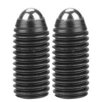 10pcs M12 Screw Thread Hex Socket Carbon Steel Ball Spring Plungers Set (M12*25)