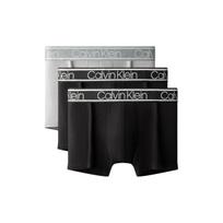 Jacquard waist edge micro elastic close fitting anti pinch hip four cornered underwear men's 3-piece set XL