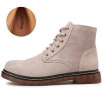 Genuine Leather Warm Autumn Winter Ankle Boots for Men Comfortable Non Slip Daily Walking Casual Outdoor Boots 38