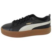 (WMNS) PUMA Smash Platform Core Black Women's 366487-03 EU 36