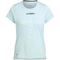(WMNS) adidas Terrex Agravic Trail Running Tee 'Light Aqua' Women's HZ6260 L