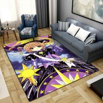 Cardcaptor Sakura Anime Area Carpet for Living Room Bedroom Home Decor Cool Movie Mat Floor Mat LXRa17 60x90cm