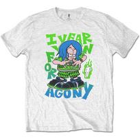 Billie Eilish Mens Tshirt -2XL- Agony White L