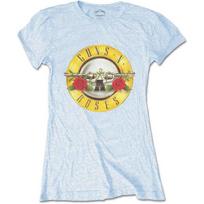 Guns N' Roses Ladies T-Shirt: Classic Bullet Logo (Skinny Fit) (X-Small) L