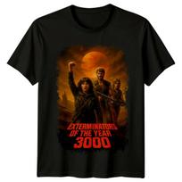 3000-ųjų metų kenkėjų naikintojai (1983 m) Filmo plakato įkvėpti marškinėliai Retro 80-tieji 4XL