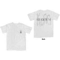 Korn Unisex T-Shirt: Requiem (Back Print) (Small) 2XL