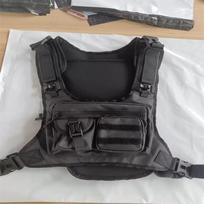 Outdoor Tactical Chest Rig Vest Multi Pocket Utility Pack Adjustable Straps Durable Material Lightweight Design for Field Use One Size