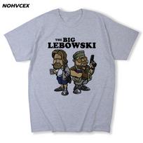 The Big Lebowski The Dude Cult Movie Man Summer Short Sleeve Cotton T Shirt M
