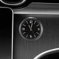 Automobilinis laikrodis Mini madingi automobiliai Vidinis priklijuojamas skaitmeninis laikrodis Mechanika Kvarciniai laikrodžiai Automatinis prietaisų skydelio ornamentas 40 mm