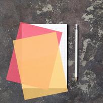 50 Sheets Transfer Paper Colorful Tracing Sheets Professional Transferring Paper for Fabric Wood Metal Clay China Mainland
