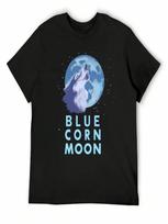 Blue Wolf T-Shirt Anime T Shirts Plus Size Clothes Gifts For Boyfriend Mens T Shirts Top Quality S įvairiaspalvis