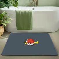 Pokemon Ivysaur & Bulbasaur Family Print Non-slip Doormat Soft Floor Mat for Home Decor 40x60cm