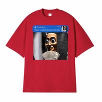 There Is Motion At Your Front Door Tung Tung Tung Sahur Funny Meme TShirt Unisex Women Summer T Shirt Short Sleeve Cotton T Shirts S