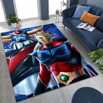 Classics UFO Robot Grendizer U Cartoon Rug for Bedroom Living Room Sofa Home Doormat Decor,Large Kids Play Non-slip Floor Mat 40x60cm( 15x23in )
