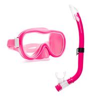 Snorkel Set for Adults Kids Dry Snorkel Mask Anti Fog Lens Soft Silicone Sl   Strap Underwater Swimming Gr