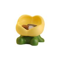 Tulip Shaped Storage Organizer Decorative Tray for Entryway Table Key Holder Jewelry Holder Small Item Storage Container one size geltona